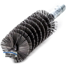LESSMANN Siederohrb�rste 125 mm Aufnahme W 1/2" Stahldraht