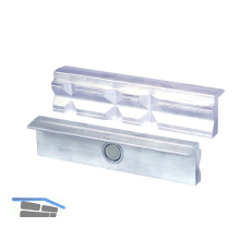 HEUER Alu-Prismen-Schutzbacke mit Magnet Backenbreite 140 mm