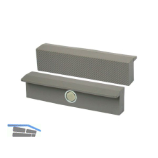 HEUER Polyurethan Riffel Schutzbacke mit Magnet Backenbreite 100 mm