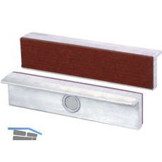 HEUER Alu-Fiber-Schutzbacke mit Magnet Backenbreite 100 mm