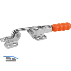 KIPP Verschlussspanner Type K0079 horizontal mit Gegenhalter F2=2000 N