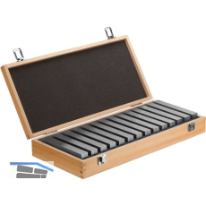 AMF Parallelunterlagensatz Superpr�zision in Holzkassette Inhalt 14 Paare