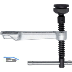 BESSEY Knebelgriff mit Spezialdruckplatte zu Hochleistungszwinge SLV