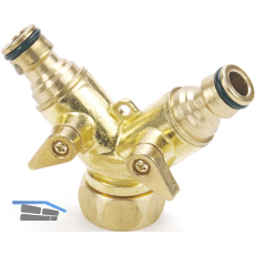 REHAU PREMIUM Verteiler 2-Weg 1/2"