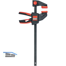 BESSEY Einhandzwinge EZL Spannweite 300 mm Ausladung 80 mm