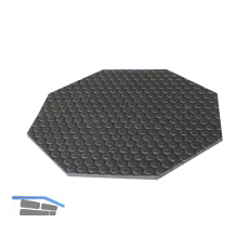 BLACK CAT PANTHER Anti-Rutschmatte 150 x 150 mm 8-kant-Pad