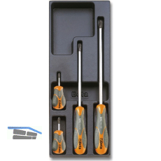 BETA Werkzeugsortiment Schraubendrehereinsatz Phillips T173 4-teilig