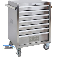 BETA Werkzeugkasten C04 TSS-7 600 x 420 x 810 mm INOX Edelstahl 7 Schubladen