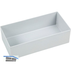 ALLIT Einsatzbox Euro Plus grau Gr. 5 108 x 216 x 63 mm