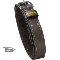 STANLEY Lederg�rtel aus B�ffelleder braun 126 cm
