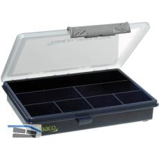 RAACO Sortimentkoffer Assorter 6-7 mit 7 fixen F�chern 175 x 143 x 32 mm