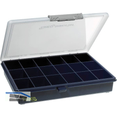 RAACO Sortimentkoffer Assorter 5-18 mit 18 fixen F�chern 240 x 195 x 43 mm