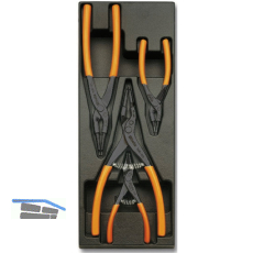 BETA Werkzeugsortiment Montagezangeneinsatz T146 4-teilig