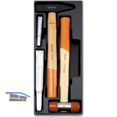 BETA Werkzeugsortiment Hammereinsatz T234 4-teilig