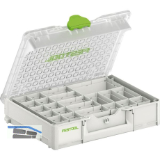 FESTOOL Systainer� Organizer SYS 3 M 89 mit 22 Einsatzboxen 396 x 296 x 89 mm