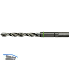 FESTOOL Holzspiralbohrer Centrotec D 5 CE/W Bohrer � 5 mm