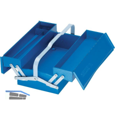 GEDORE Werkzeugkasten blau 1263 L mit 3 F�cher 158 x 420 x 225 mm