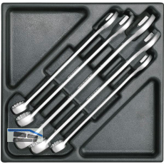 GEDORE Ring-Maulschl�ssel-Satz 1500 ES-7-32 in 2/3 ES-Modul 5-teilig