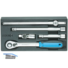 GEDORE Zubeh�r f. Steckschl�sseleins�tze 1/2"1500 ES-1993U-20 1/3 ES-Modul 5-tlg