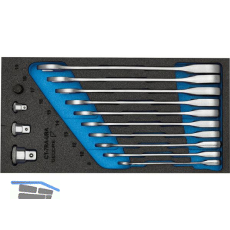 GEDORE Maulschl�ssel/Ringratsche-Satz 1500 CT1-7 RA in 1/3 CT-Modul 14-teilig
