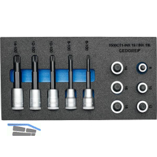 GEDORE 1/3 Check-Tool- Modul EI 1500 CT1-INX19LK Breite 157,5 mm Tiefe 310 mm
