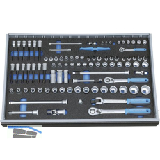 GEDORE Steckschl�ssel-Satz 1/4", 3/8", 1/2" 2005 CT4-U-20 in 4/4 CT-Modul 89-tlg