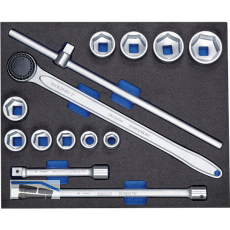 GEDORE Steckschl�ssel-Satz 3/4" 2005 CT3-32 in 3/4 CT-Modul 14-teilig