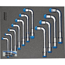 GEDORE Doppelsteckschl�ssel-Satz 2005 CT2-25PK in 2/4 CT-Modul 11-teilig