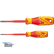 GEDORE VDE-Schraubendreher-Satz SlimDrive 2162-2172 PH-02 Schlitz/PH 2-teilig