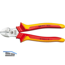 GEDORE Kraft-Seitenschneider VDE 8314-180H H�llenisolierter Griff L�nge 185 mm