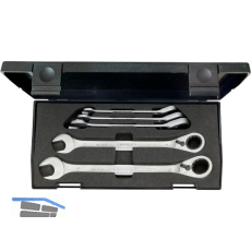 GEDORE Maulschl�ssel-Satz mit Ringratsche 7UR 8-19 mm 5-teilig