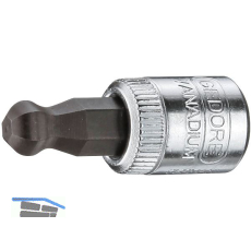 GEDORE Schraubendreher-Einsatz IN20K DIN3120 1/4"vierkant 4.0 mm sechskant