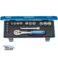 GEDORE Steckschl�ssel-Satz 30JMU-10 3/8"vierkant mit 12-kant Profil 16-tlg.