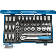 GEDORE Steckschl�ssel-Satz ITX19 INU-20 1/2"vierkant m. Umschaltknarre 42-teilig