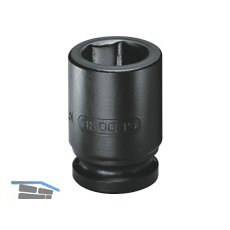 GEDORE Kraftsteckschl�ssel Zoll K 19 (AF) DIN3121 1/2"vierkant 7/8" sechskant