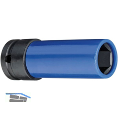 GEDORE Kraftsteckschl�ssel lang K19LS 1/2"vierkant 17 mm sechskant Fb. blau