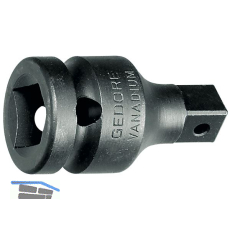 GEDORE Reduzierst�ck KB 1930 f�r Kraftsteckschl�ssel 1/2"auf 3/8"vierkant
