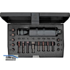 GEDORE Schraubenl�ser-Satz K 1900-018 1/2" 18-teilig