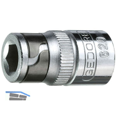GEDORE Bit Adapter 620 1/4"sechskant - 1/4" vierkant