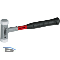 GEDORE Schonhammer 248 F r�ckschlagfrei Kopfdurchmesser 50 mm Fiberglasstiel
