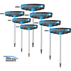 GEDORE Schraubendreher-Satz mit 2K-T-Griff+Kugelkopf DT2143 Torx� 7-teilig