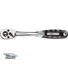 WGB Umschaltknarre 3/8" vierkant DIN3122D 72 Z�hne und 2K-Griff