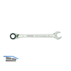 PROXXON Maulschl�ssel MicroSpeeder mit Ringratsche 15Grad abgewinkelt 15 mm