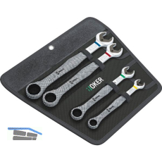 WERA Maulschl�ssel-Satz JOKER mit Ringratsche 4-teilig