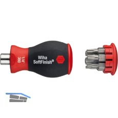 WIHA Bit-Magazinhalter Stubby 1/4" Torx� 6-teilig