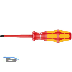 WERA VDE-Schraubendreher 162 iS PH 1/80 mm Phillips