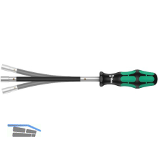 WERA Steckschl�ssel 391 flexibel 6 mm L�nge 167 mm