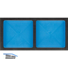 GEDORE Distanzmodul leer 1500 ED-230CT Breite 475 mm Tiefe 310 mm H�he 35 mm