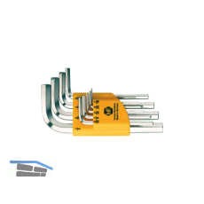HAFU Sechskant Stiftschl�ssel-Satz Zoll im Clip Gr. 0,05"-3/8" 13-teilig