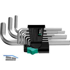 WERA Sechskant Stiftschl�ssel-Satz 950/9 Hex-Plus 5 1.5-10 mm 9-teilig
